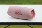 JBL Charge 5 Roze, Audio, Tv en Foto, Luidsprekerboxen, Ophalen, Zo goed als nieuw, Front, Rear of Stereo speakers, JBL