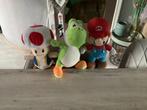Supermario verschillende pluche characters (32 cm), Kinderen en Baby's, Ophalen of Verzenden, Zo goed als nieuw, Overige typen