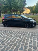 Ford fiesta 1.6 vct, Auto's, Ford, Zwart, Zwart, Leder, Parkeersensor