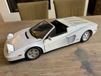 Pocher Ferrari Testarossa cabrio wit schaal 1-8, Hobby en Vrije tijd, Modelauto's | 1:5 tot 1:12, Ophalen, Gebruikt, 1:5 t/m 1:8