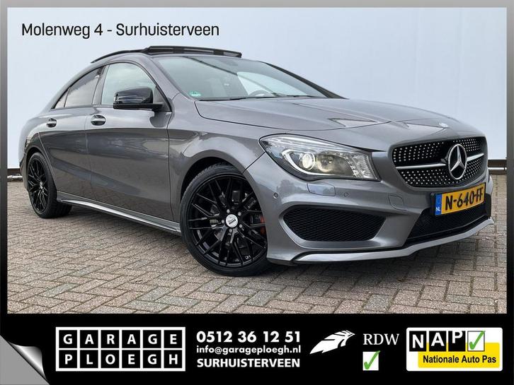 Mercedes-Benz CLA 220 CDI 170pk Autom. AMG Pano-dak Navi Xen, Auto's, Mercedes-Benz, Bedrijf, CLA, ABS, Airbags, Alarm, Bluetooth