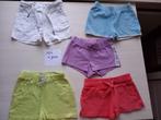Mooi pakket shortjes/shorten meisjeskleding maat 104 meisje, Broek, Meisje, Ophalen of Verzenden, Zo goed als nieuw