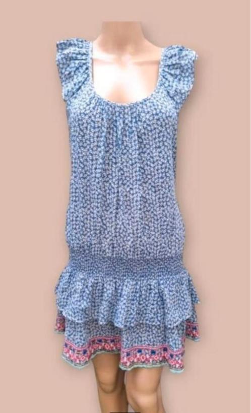 ✨ TOMMY HILFIGER Jurk – XS, 100% Katoen & Chic! ✨, Kleding | Dames, Jurken, Gedragen, Maat 34 (XS) of kleiner, Blauw, Boven de knie