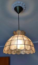 Prachtige authentieke Capiz hanglamp (nr. 1), Comme neuf, Autres matériaux, Enlèvement ou Envoi