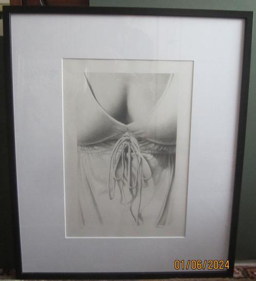 "Décolleté" - Roger Wittevrongel (1933), Antiek en Kunst, Kunst | Litho's en Zeefdrukken, Ophalen