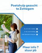 Poetshulp gevraagd, Vacatures, Tot en met 24 uur, Vast contract