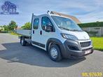 Peugeot Boxer open laadbak dubbele cabine 435 L4 2.2 BleuHDI, Auto's, Achterwielaandrijving, Overige kleuren, Overige brandstoffen