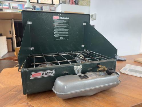 Coleman Unleaded 2-Burner Kooktoestel, Caravans en Kamperen, Kampeeraccessoires, Gebruikt, Ophalen of Verzenden