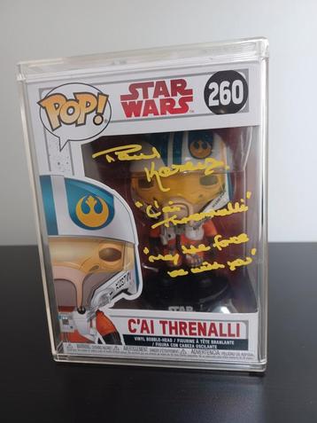Star Wars C'ai Threnalli signed by Paul Kasey  beschikbaar voor biedingen
