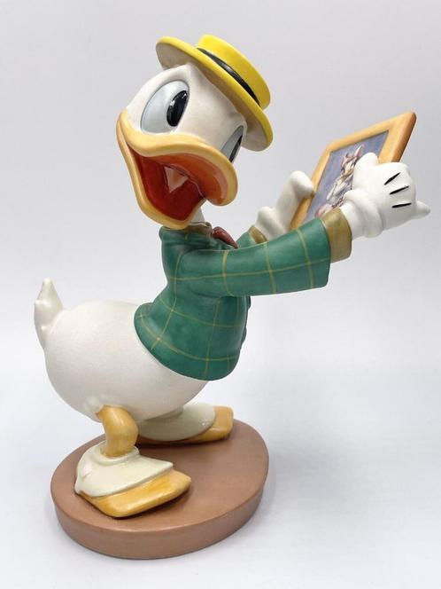 WDCC Mr. Duck Steps Out set van 5 GEREPAREERD, Verzamelen, Disney, Gebruikt, Beeldje of Figuurtje, Donald Duck, Ophalen of Verzenden