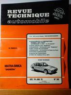 RTA - Matra Simca Bagheera - Peugeot 504 - Autobianchi A112, Enlèvement ou Envoi