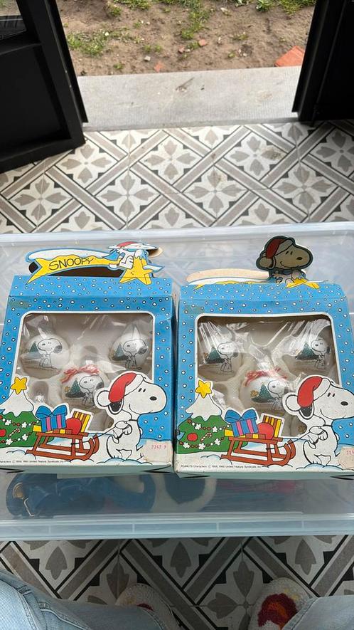 Snoopy vintage kerstballen ( nieuw ) 10stuks, Verzamelen, Retro, Ophalen