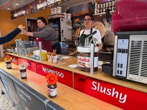 vaste food kraam (zonder wielen) – compleet uitgerust, Zakelijke goederen, Horeca | Overige, Ophalen of Verzenden