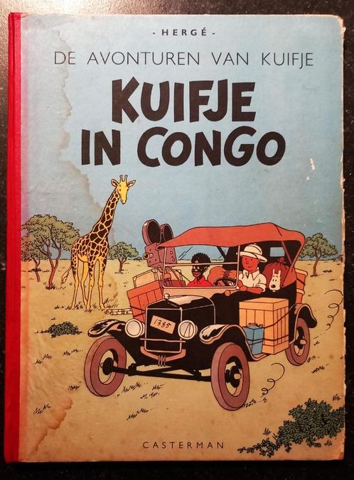 Kuifje  *** 1949 *** Kuifje in Congo, Livres, BD, Une BD, Envoi