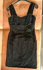 feestjurk, cocktailjurk, mt 38; Addy Van Den Krommenacker, Taille 38/40 (M), Enlèvement ou Envoi, Au-dessus du genou, Comme neuf