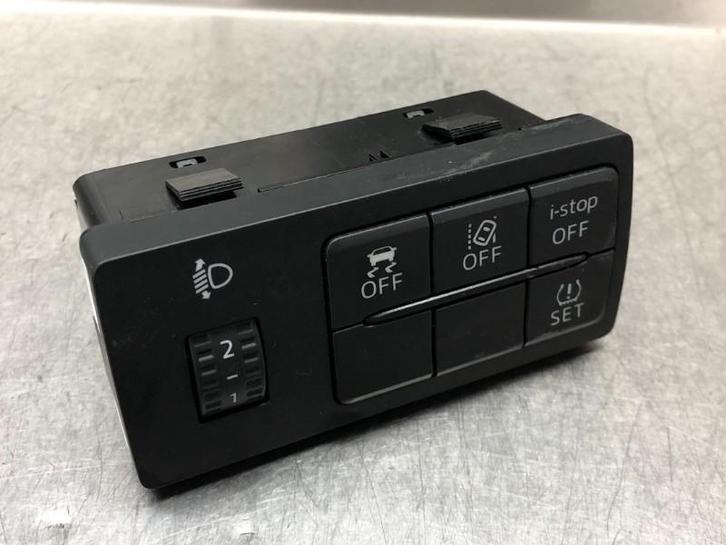 KOPLAMP IHV SCHAKELAAR Mazda 2 (DJ / DL) (|DJ1P66170A|), Auto-onderdelen, Dashboard en Schakelaars, Mazda, Gebruikt