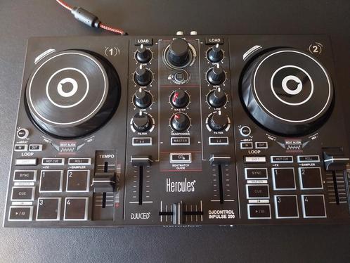 Hercules DJControler Inpulse 200, Muziek en Instrumenten, Dj-sets en Draaitafels, Zo goed als nieuw, Ophalen of Verzenden