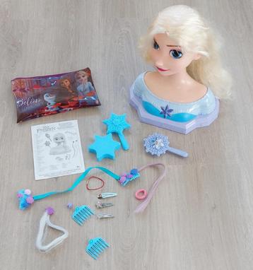 Speelgoed: Disney Frozen kappershoofd - sminkpop beschikbaar voor biedingen