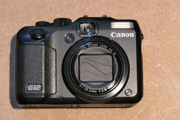 Superbe appareil Canon G12 et accessoires