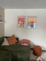 Foto + kaders oak wood 50-70cm (2x), Ophalen of Verzenden, Zo goed als nieuw