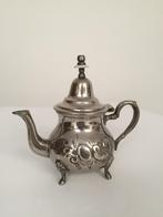 Theepotje en groot dienblad zilver, Ophalen, Zilver