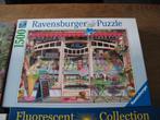 Ijssalon Puzzel Ravensburger 1500 st, Hobby en Vrije tijd, Ophalen of Verzenden, 500 t/m 1500 stukjes, Nieuw, Legpuzzel