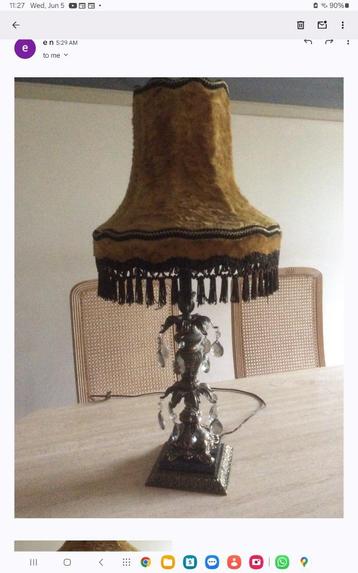 VINTAGE TAFEL LAMP beschikbaar voor biedingen