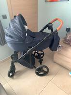 3 in 1 buggy van charmy baby in donkerblauw, Kinderen en Baby's, Kinderwagens en Combinaties, Ophalen, Zo goed als nieuw