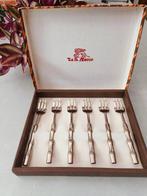 Vintage dessert vorkjes, set van 6 st., Ophalen of Verzenden