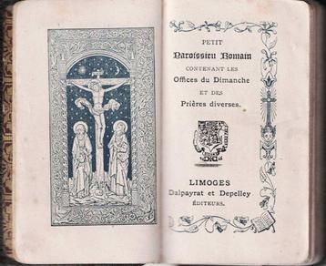 Petit paroissien romain n°62, Limoges, Dalpayrat et Depelley beschikbaar voor biedingen
