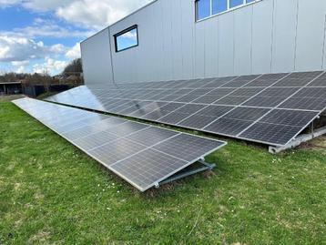 Zonnepanelen met kader 104 stuks + omvormer beschikbaar voor biedingen