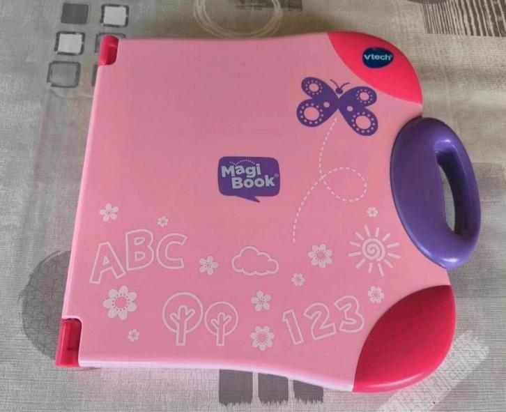 VTech Magibook Starter Pack Roze + demoboek - Interactief, Kinderen en Baby's, Speelgoed | Vtech, Gebruikt, Ophalen of Verzenden