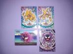 Pokemon Topps kaarten 1999 [ Psychic 4], Ophalen of Verzenden, Zo goed als nieuw, Meerdere kaarten