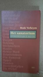 HET SANATORIUM - HENK VERHEYEN, Boeken, Ophalen of Verzenden, Tweede Wereldoorlog