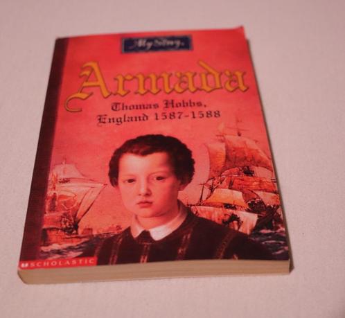 Livre « Armada : L'histoire de Thomas Hobbs, Angleterre 1587, Livres, Cinéma, Tv & Médias, Utilisé, Autres types, Enlèvement ou Envoi