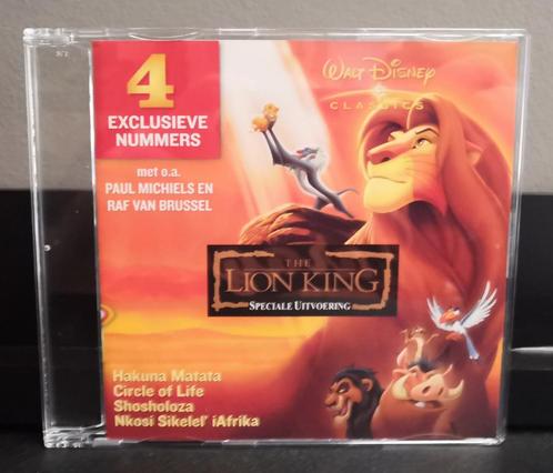 The Lion King Speciale Uitvoering - 4 Exclusieve Nummers., Cd's en Dvd's, Cd's | Filmmuziek en Soundtracks, Zo goed als nieuw