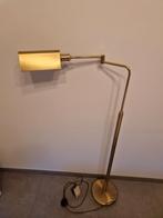 Leeslamp staanlamp messing, Maison & Meubles, Lampes | Lampadaires, Enlèvement, Comme neuf