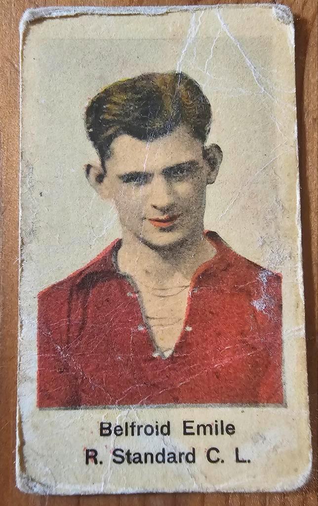 1930s (pre panini) Emile Belfroid Standard C.L., Hobby en Vrije tijd, Stickers en Plaatjes, Gebruikt, Plaatje, Ophalen of Verzenden