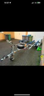 Dubbel jetski trailer, Watersport en Boten, Boottrailers, Ophalen, Zo goed als nieuw