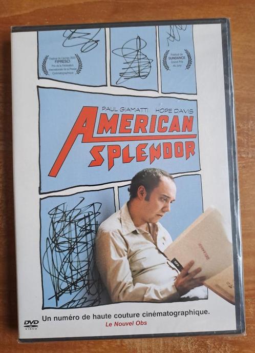 American Splendor - Paul Giamatti - Hope Davis - neuf cello, Cd's en Dvd's, Dvd's | Komedie, Nieuw in verpakking, Overige genres