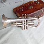 Zeldzame exclusieve bugel Hawkes & Son Coventry Police 1928, Ophalen of Verzenden, Zo goed als nieuw, Koperblazer, Met koffer of draagtas