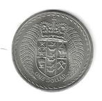 Nieuw-Zeeland, 1 Dollar 1967,Introduction Decimal Currency., Enlèvement ou Envoi, Monnaie en vrac