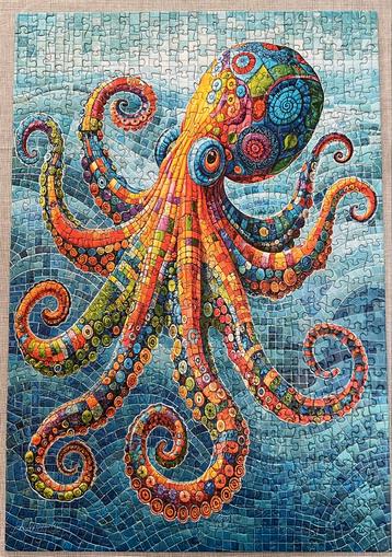 Puzzle de 500p Octopus  beschikbaar voor biedingen