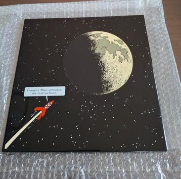 Kuifje geëmailleerde platen 28,8x28,8 van 1985 tot 1000ex beschikbaar voor biedingen
