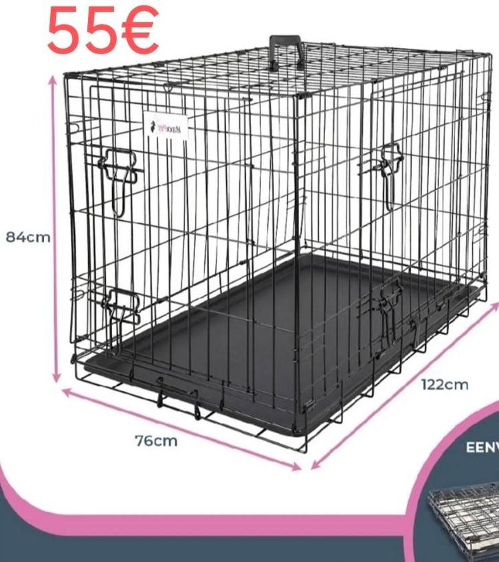 Nieuwe hondenbench autobench, Dieren en Toebehoren, Hondenhokken, Ophalen