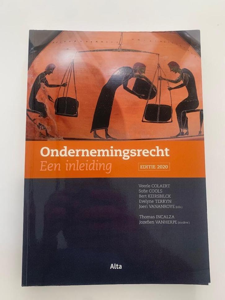 Boek:  Ondernemingsrecht Inleiding, Boeken, Schoolboeken, Zo goed als nieuw, Overige vakken, Overige niveaus, Ophalen of Verzenden