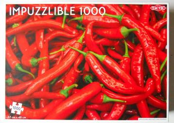Puzzel rode pepertjes - 1000 stuks beschikbaar voor biedingen