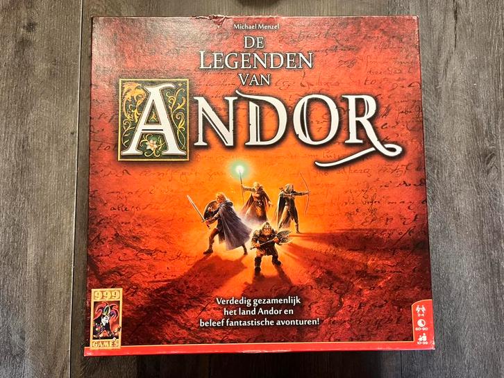 999 games - De legenden van Andor, Hobby en Vrije tijd, Gezelschapsspellen | Kaartspellen, Zo goed als nieuw, Ophalen of Verzenden