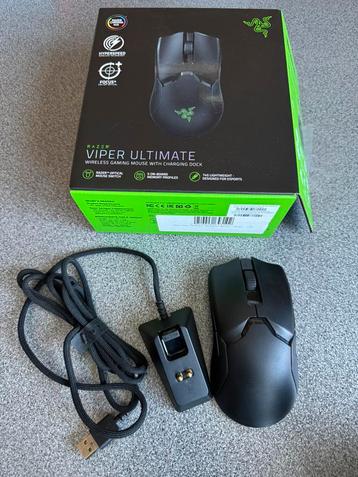 Razer viper ultimate met dock beschikbaar voor biedingen