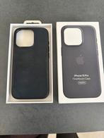 iPhone 15 pro fine woven case zwart, Ophalen of Verzenden